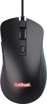 Trust Gaming GXT924 YBAR+ Gaming Maus schwarz Hochleistungsfähige Gaming-Maus mit 25K DPI-Sensor und voller RGB LED-Beleuchtung, schwarz