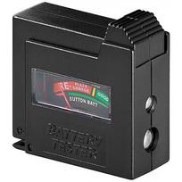Goobay battery tester, black 54020