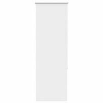 Naktinis roletas baltos spalvos 50x175 cm audinio plotis 45,7cm