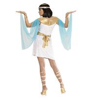 „EGIPTO KARALIENĖ“ (suknelė, apykaklė su šydu, diržas, apyrankės, karoliukais puošta galvos apdangalas)
