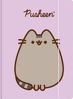 Tvirtas aplankas A4 Pusheen su gumyte, 300g