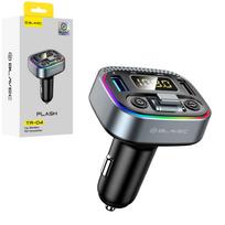 Blavec Transmiter FM Flash TR-04 MP3, Bluetooth – 2xUSB + Typ C – QC3.0 18W PD 30W (TFMFTR04-B) juodos spalvos