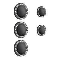 Apsauginis stiklas HARD DIAMOND skirtas (LENS) Samsung Galaxy S26 Ultra black (objektyvui 5 vnt)