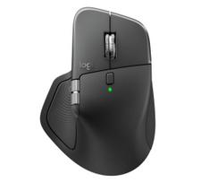 Logitech MX Master 4 Belaidė pelė RF Wireless + Bluetooth, 8000 DPI, Graphite