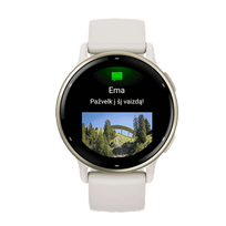 Garmin Vivoactive 5 išmanusis laikrodis Ivory  Ivory (Ivory/Cream Gold)