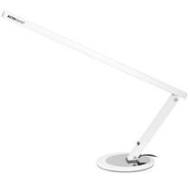 Plonas LED stalinis šviestuvas baltas