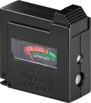 Goobay battery tester, black