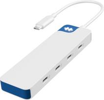 Hyper HyperDrive Flex 4 Port USB-C Hub, Blue | Hyper