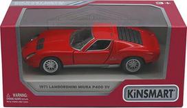 Kinsmart Automobilis 1971 LAMBORGHINI MIURA, 1:38