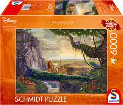 Schmidt Spiele Schmidt - Thomas Kinkade: Disney - The Lion King, Return to Pride Rock? (6000 pieces) (SCH57396)