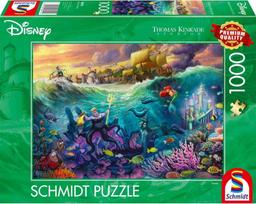 Schmidt Spiele Schmidt - Thomas Kinkade: Disney - The Little Mermaid, Ursula (1000 pieces)