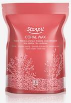 Depiliacinis vaškas granulėmis Starpil Coral Wax Pearls, koralinės spalvos, 1 kg