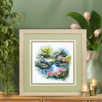 Siuvinėjimo rinkinys Magic Needle "The Water Lily Pond" 70-38