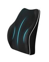 Travel Ease juosmens pagalvėlė biuro kėdei, juoda