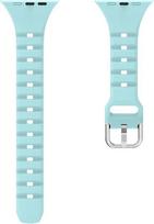 Silikoninis sportinis laikrodžio dirželis, Apple Watch dirželis, mėlynas, 38/40/41 mm, SE serijai, 7, 6, 5, 4, 3, 2, 1