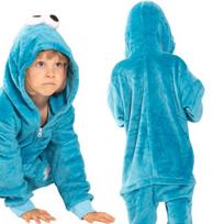 Vaikiška Pižama Kigurumi Kombinezonas Kostiumas Sausainių Monstras 135-145 Cm, 135-145 cm