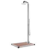 Sodo dušas su rudu pagrindu, 230cm, nerūdijantis plienas