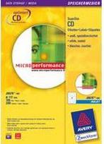 AVERY ZWECKFORM CD/DVD-Labels / SuperSize /117mm / weiß (L7676-100)