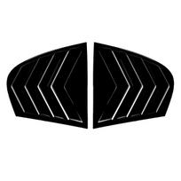 E60 Louvers Pair Window Louvers For Bmw 5 Series E60 2004-2010 Rear Side Window Scoop Visor Cover Louvers Covers Accessories
