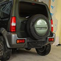 Galinės rūko žibintų dangtelių pora 07-17 Suzuki Jimny CSCSNL