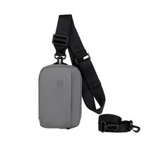 Victorinox Travel Essentials City Body Bag with Interchangeable Shoulder 653377 Pouch, Bag/Shoulder Strap, Gray, pilka spalva