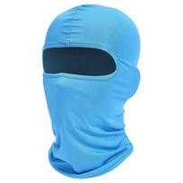 Sunscreen Balaclava Motorcycle Full Face Mask Motorbike Cycling Hiking Helmet Hood Moto Riding Neck Men Women Ski Mask dangaus mėlyna spalva