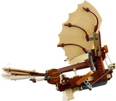493 vnt. Leonardo da Vinci skraidanti mašina „Pasidaryk pats“ surenkamas kaladėlių modelis Žaislų rinkinys Gimtadienio dovanos ir Helovino dekoracijos Dovanos no box