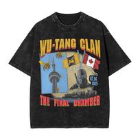 The Final Chamber Wu Clan T–tangs Forever Tour T Shirts Men Women Cotton T-Shirt Oversized Y2k Round Neck Tee Shirt Short Sleeve Clothes L
