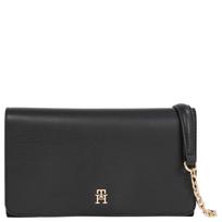 Piniginė moterims, Juoda, TH icon flap wallet