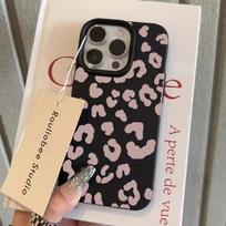 Phone Case For iPhone 16e 16 15 14 13 12 11 Pro Max 16 Plus XS Max X XR Minimalist Leopard Print Lichee Patterns Soft tpu Cover iPhone 12