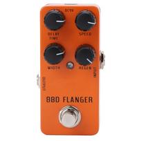 Analoginis Flanger Pedalas Mini Nešiojamas Elektrinei Gitarai Bosui Su Tikru Bypass DC9V