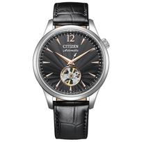 Citizen Collection NH9131-14E Vyriškas automatinis laikrodis – Nerūdijančio plieno su juodu ciferblatu juoda