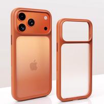 Prabangus permatomas matinis telefono dėklas, skirtas iPhone 17 16 15 14 13 Pro Max 17Pro, su oro buferiu, atsparus smūgiams dangtelis, skirtas iPhone17 16 Pro Max For iPhone 17Pro Max