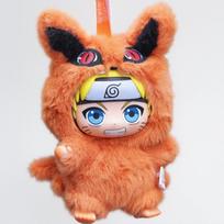 Naujas Raktų pakabukas Naruto Aklas dėžutė Shippuden Šventės serija Minkštas pliušinis Rankinė puošmena Pakabukas Žaislų kolekcija Kalėdinė dovana