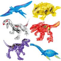 Juros periodo Dinozaurų konstravimo kaladėlių rinkinys, Pasaulio parkas 3 modelis, Baltasis T Indominus Rex Dino pabėgimas, Mosasaurus Velociraptor gyvūnas,
