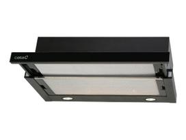 CATA | Hood | TF 2003 600GBK | Telescopic | Energy efficiency class C | Width 60 cm | 390 m /h | Mechanical control | LED | Bla
