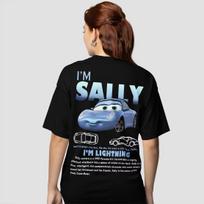 Men Women Sally I'm Lightning Cars T Shirts Mcqueen Cotton Clothing Creative Short Sleeve Round Collar Tee Shirt Plus Size T-Shirts 4XL