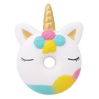 Didžiulis Kawaii Vienaragis Spurgos Squishy Tortas Duona Squishies Kremu Kvepiantis Lėtai Keliantis Suspaudžiamas Žaislas Vaikams Kalėdos Gimtadienio Dovana 13*9 CM