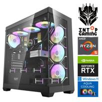 INTOP AQUA Ryzen 5 7500X3D 16GB DDR5 1TB SSD RTX5050 8GB W11 DSB