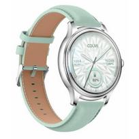 Colmi L28 Silver/ Green Leather