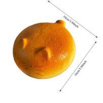 Cute Squishy Totoro Bread Fidgets Toys Soft kitty Bread Venting Squeeze Toy Relieve Anxiety Anti Stress Toy for Kids Adults Gift