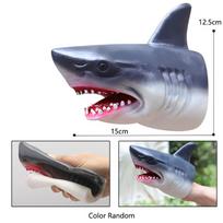 Minkštos rankinės lėlės Dinzaurų galvos modelis Žaislas Vaidmenų žaidimas Augintinis Katė Šuo Erzinantis žaislas Tyrannosaurus Rex Ryklis Gyvūnas Cosplay žaislas Vaikams Dovana