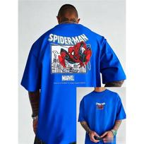 Žmogus-voras Komiksų Grafinis Marškinėlis Vyrams Moterims Trumpomis Rankovėmis Vasarinis Superherojų Spaudinys Streetwear Oversize Laisvalaikio Viršus Vintage 4XL