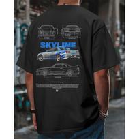R34 GTR Ventiliatorių meno marškinėliai Skyline JDM Driftinė mašina Grafika Unisex marškinėliai trumpomis rankovėmis Laisvalaikio medvilniniai Madingi Per dideli Y2k Prekės ženklo Moteriški Vyriški Drabužiai 4XL