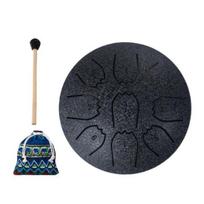 Steel Tongue Drum 45753 Inch 45878 Tone Rain Drum for Outside Garden Sound Healing Musical Instruments for Adults Mini 4 violetinė