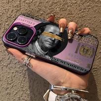 USD Dollar Popular Design PC Case for iPhone 15 16E 16 11 14 13 12 Pro Max XS X XR Plus 8 7 SE 2020 Shockproof Matte Hard Cover iPhone 16 Pro Max