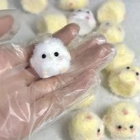 Mielas viščiukas spaudomas žaislas streso malšinimui Minkštas mochi žaislas Animacinis lėtai atšokantis žaislas Deimpresinis lipnus žaislas Vaikams / Mergaitėms Dovanos