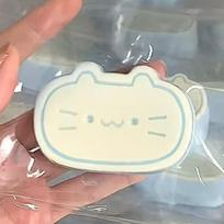 Pudingo Katė Mochi Squishy Suspaudžiami Žaislai Streso Atsarginiai Vaikams Suaugusiems Sūrio Katytė Streso Kamuoliukas Ventiliacijos Žaislai Minkšti Sensoriniai Fidget Žaislai