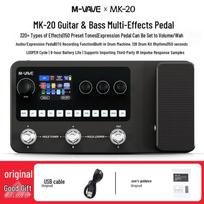M-VAVE MK-20 Multi-Effects Pedal: Electric Guitar, Bass Loop, Sound Card, Drum Machine.