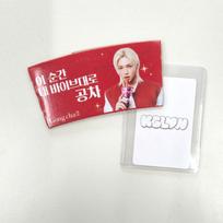 Stray Kids Felix x Gong Cha bendradarbiavimo arbatos padėkliukas, puodelio įvorė | Korėjos ribotas leidimas Tea Coaster x 1 (red)